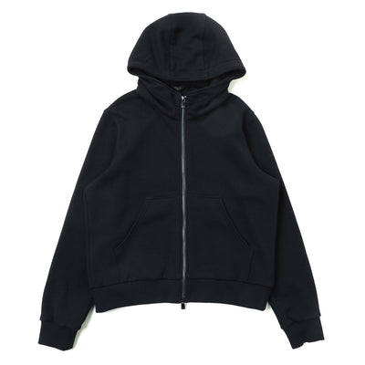 【干場義雅×菅原靴店 完全別注モデル】フーデッドパーカー 裏毛 ウールカシミヤ ABANO