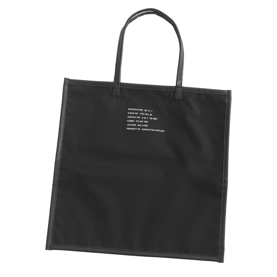 CHARLTON TOTE BAG TWILL BLACK