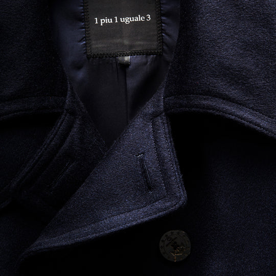 第25弾 13 STAR 10 BUTTON P-COAT NAVY