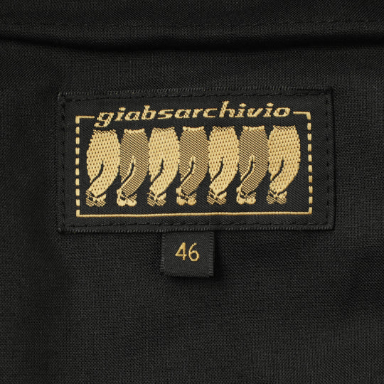 25AW新作【干場義雅×菅原靴店 コラボ別注モデル】 giabsarchivio ジャブスアルキヴィオ MSH/R3 前後永久クリース ウールパンツ GD-A8143 グレー