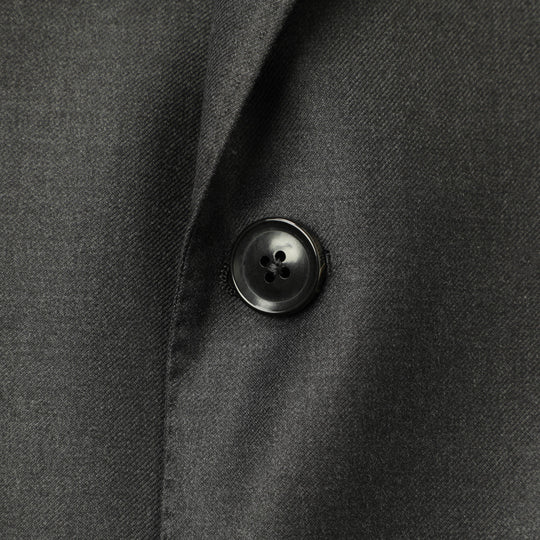 Per noi ペルノイ スーツ シングル 2B ワンプリーツ LoroPiana 365 Super 130's グレー