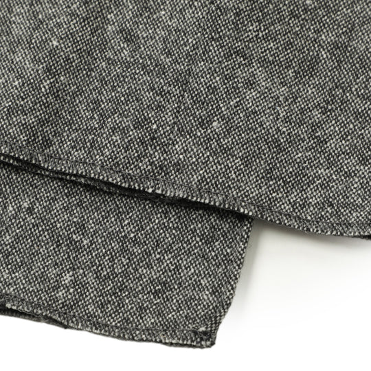 25AW新作【干場義雅×菅原靴店 コラボ別注モデル】 giabsarchivio ジャブスアルキヴィオ MSH/R3 前後永久クリース ウールシルク混パンツ A26125 グレー