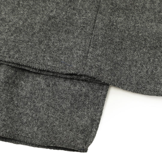 25AW新作【干場義雅×菅原靴店 コラボ別注モデル】【国内2店舗限定販売】 giabsarchivio ジャブスアルキヴィオ MSH/R3 前後永久クリース ウールパンツ A7072U チャコールグレー