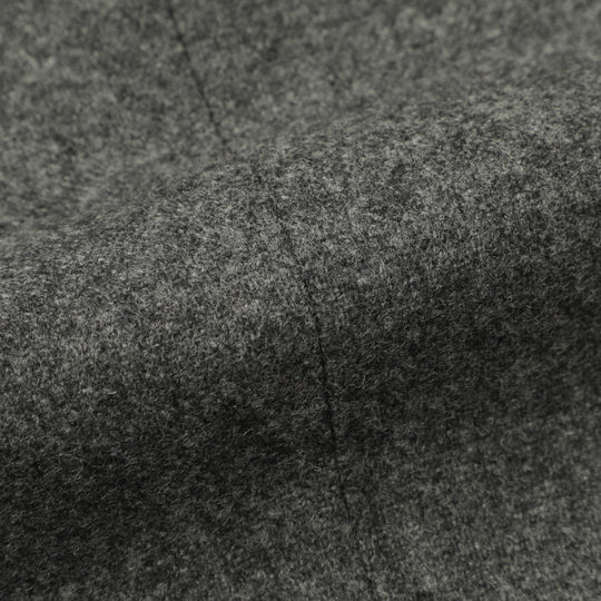 25AW新作【干場義雅×菅原靴店 コラボ別注モデル】【国内2店舗限定販売】 giabsarchivio ジャブスアルキヴィオ MSH/R3 前後永久クリース ウールパンツ A7072U チャコールグレー