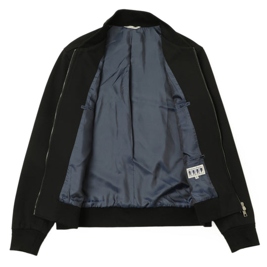 25AW新作【干場義雅×菅原靴店 コラボ別注モデル】 giabsarchivio ジャブスアルキヴィオ BARDI-A5457 ボンバージャケット ブラック