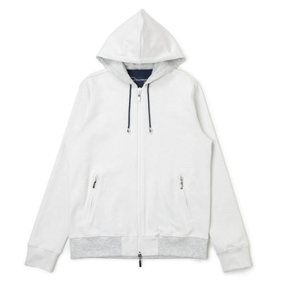 フーディー コットンジャージ ホワイト