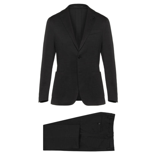 干場別注ジャージースーツ チャコールグレー