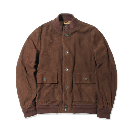 ドライビングブルゾン ブラウン