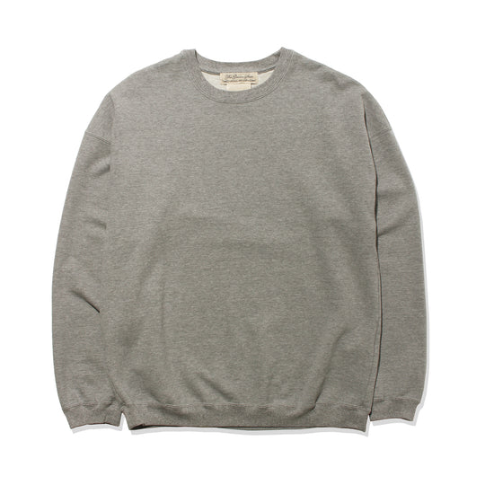 2025SS 【MMW限定】LW加工裏毛クルー ヘザーグレー