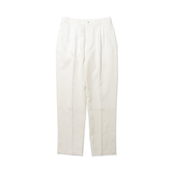 TIME IS ON オフホワイト　チノ　トラウザー　SLIM FIT　サイズ２ WORKERS 20AW START!!OFFICER TROUSERS SLIM TYPE 2. | andPheb