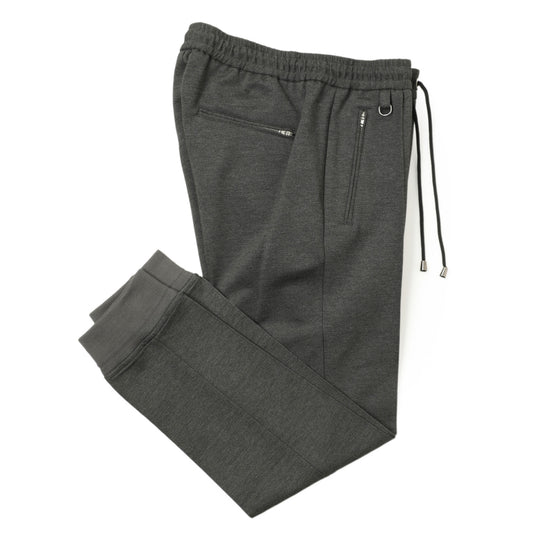 25AW新作【干場義雅×菅原靴店 コラボ別注モデル】【国内2店舗限定販売】 giabsarchivio ジャブスアルキヴィオ MSH/R 永久クリース ジョガーパンツ A5457 グレー