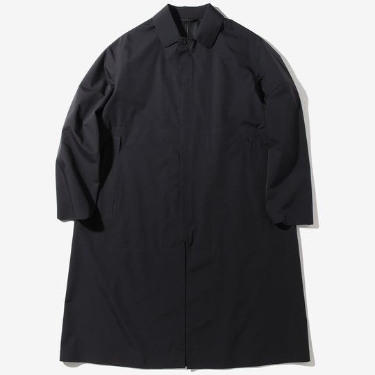 【K-3B EXECUTIVE】アーバンレインシェル ステンカラーコート 761_M3L ブラック