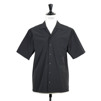 【干場×菅原靴店 完全別注モデル】 オープンカラーシャツ BRONZO ブロンゾ A3710