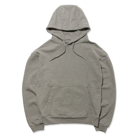 2025SS【MMW限定】LW加工裏毛パーカ ヘザーグレー