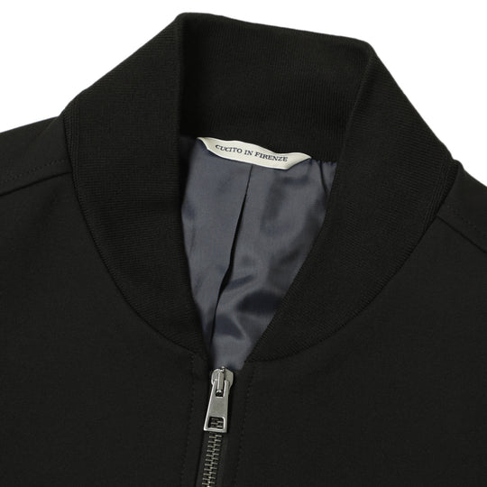 25AW新作【干場義雅×菅原靴店 コラボ別注モデル】 giabsarchivio ジャブスアルキヴィオ BARDI-A5457 ボンバージャケット ブラック