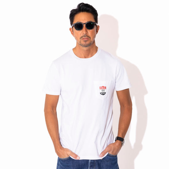 T-Shirt ERAL55 Logo WHITE