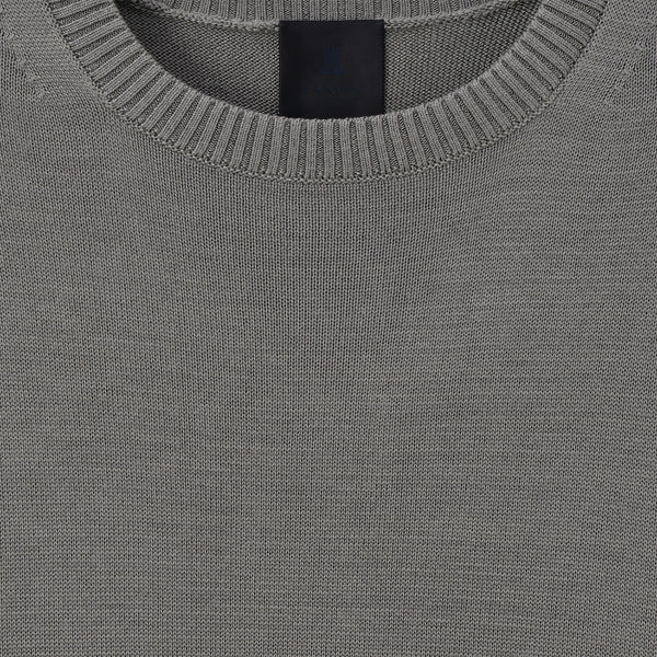 シルク ニット /ソマレル グレー – MINIMAL WARDROBE（ミニマルワード