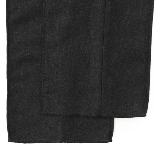 25AW新作【干場義雅×菅原靴店 コラボ別注モデル】【国内2店舗限定販売】 giabsarchivio ジャブスアルキヴィオ MSH/R3 前後永久クリース ウールパンツ A7072U ネイビー