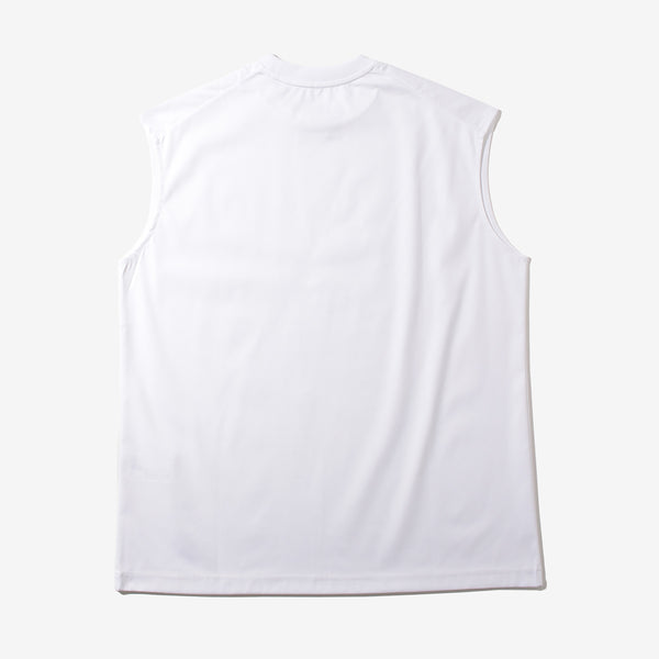 シルケット ノースリーブ 333_WW スノーホワイト – MINIMAL WARDROBE