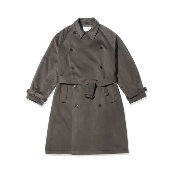トレンチコート カシミヤ ブラウン – MINIMAL WARDROBE