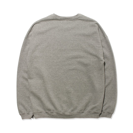 2025SS 【MMW限定】LW加工裏毛クルー ヘザーグレー