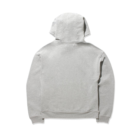 【干場別注】SP加工裏毛パーカ ヘザーグレー
