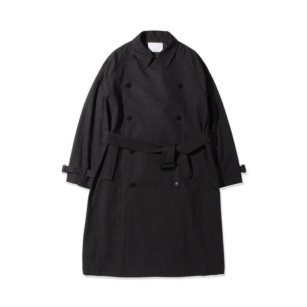 AT トレンチコート ブラック M 9号 Adidas トレンチコート | ブラック | FARFETCH JP