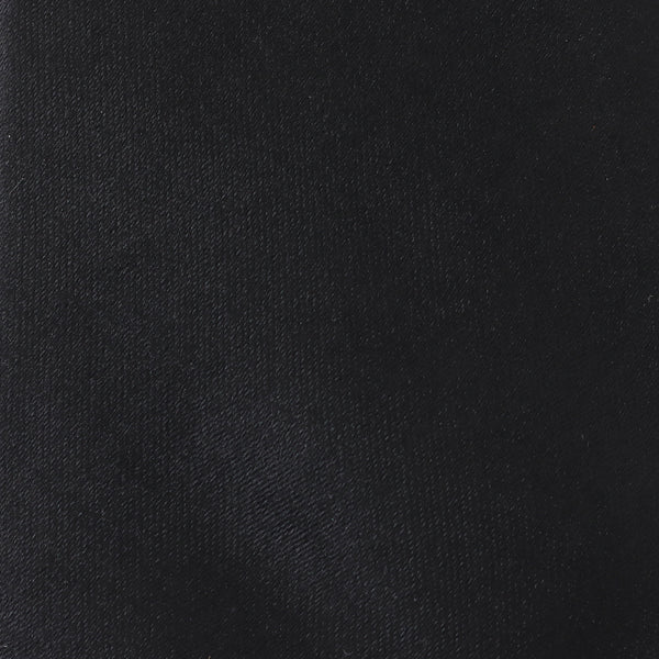 干場監修】 シルクサテン ソリッドタイ ブラック – MINIMAL