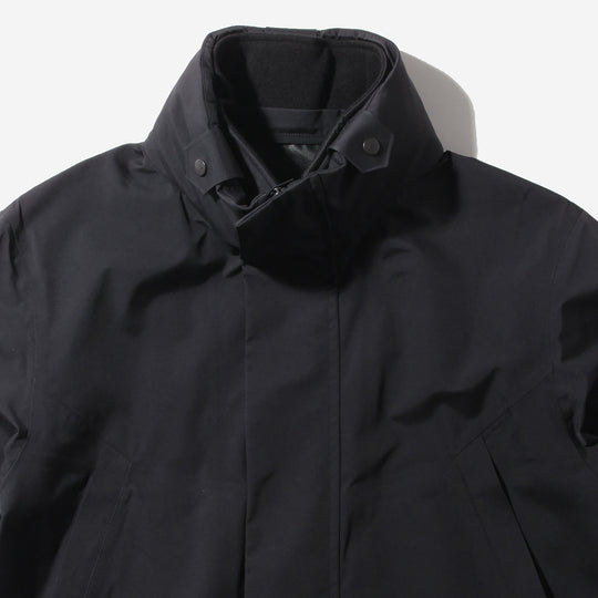 【K-3B EXECUTIVE】アーバンレインシェル スタンドフィールドコート 763_M3L ブラック