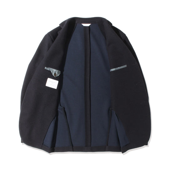 ウールコットンジャージー3Bシングルジャケット