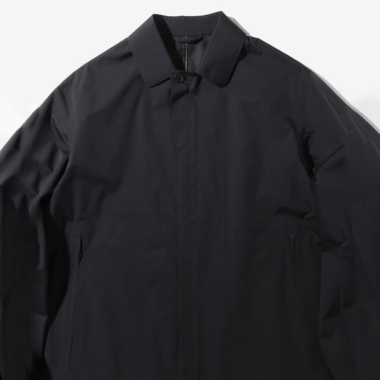 【K-3B EXECUTIVE】アーバンレインシェル ステンカラーコート 761_M3L ブラック
