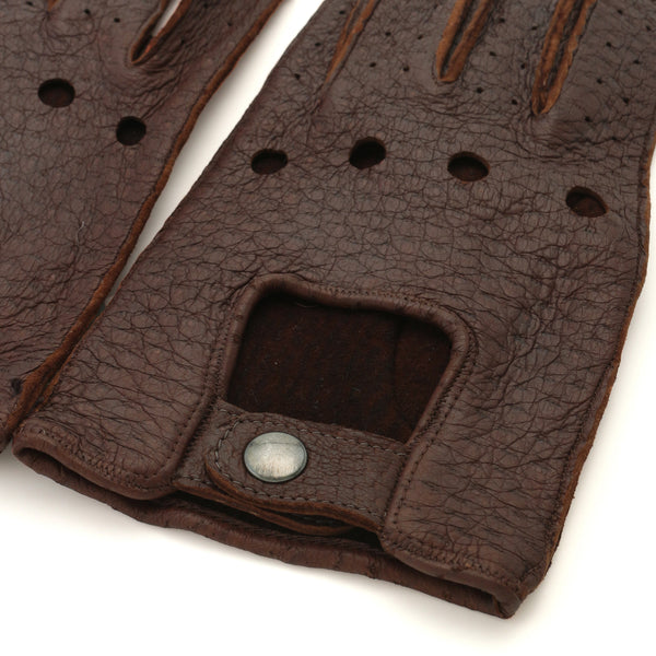 干場別注 ペッカリーレザーグローブ ブラウン – MINIMAL WARDROBE