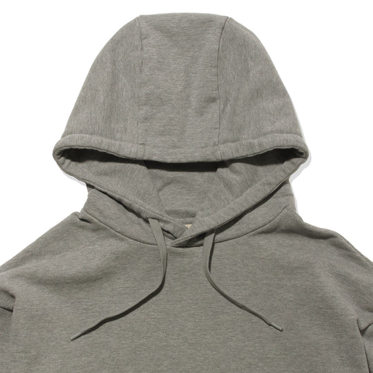 2025SS【MMW限定】LW加工裏毛パーカ ヘザーグレー