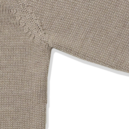 ZANONE メリノウールスタンドカラーカーディガン ブラウン