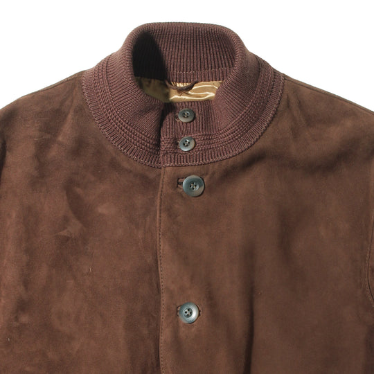 ドライビングブルゾン ブラウン