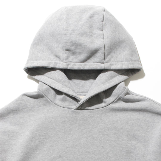 【干場別注】SP加工裏毛パーカ ヘザーグレー