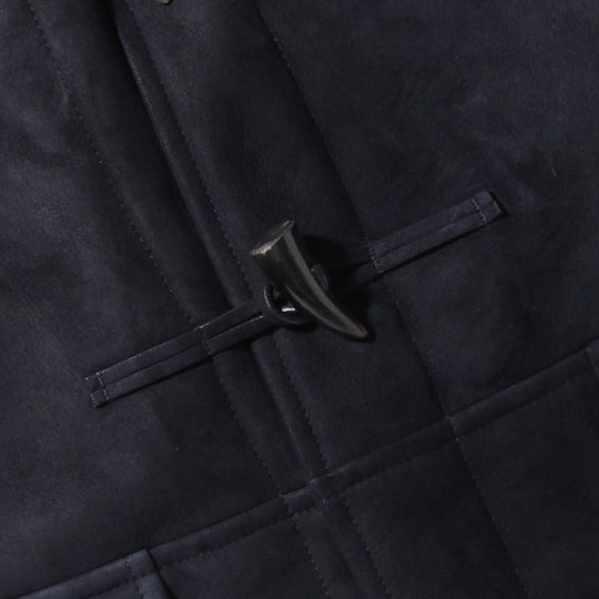 Mouton Duffle Coat Navy