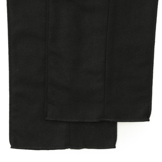 25AW新作【干場義雅×菅原靴店 コラボ別注モデル】【国内2店舗限定販売】 giabsarchivio ジャブスアルキヴィオ MSH/R3 前後永久クリース ウールパンツ A7072U ブラック