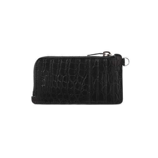 FWL-01 クロコダイル レザー ショートウォレット