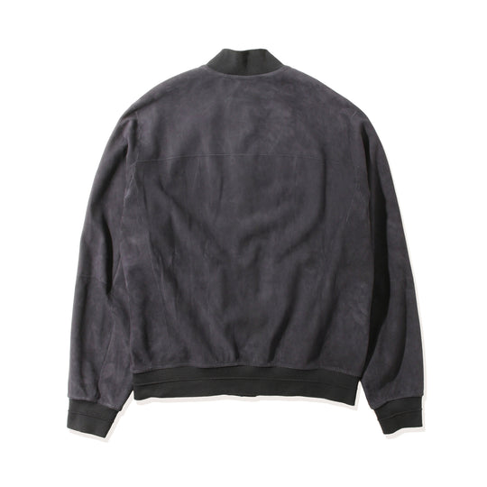 ライトウエイトスエード バルスタリーノブルゾン ネイビー