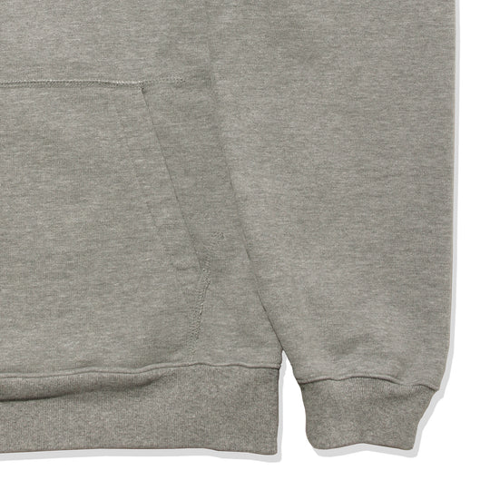 2025SS【MMW限定】LW加工裏毛パーカ ヘザーグレー