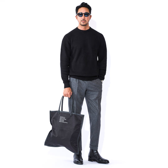 CHARLTON TOTE BAG TWILL BLACK
