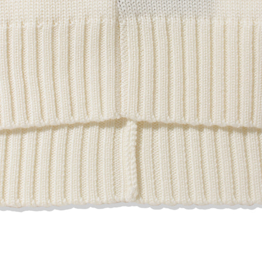 ZANONE メリノウールスタンドカラーカーディガン ホワイト