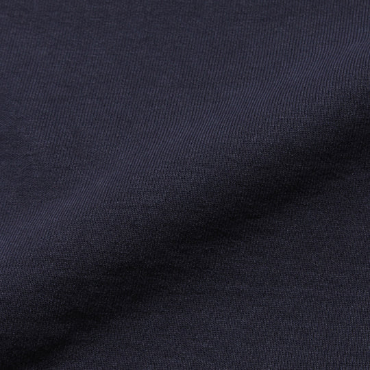 2025SS【MMW限定】LW加工裏毛パーカ ネイビー