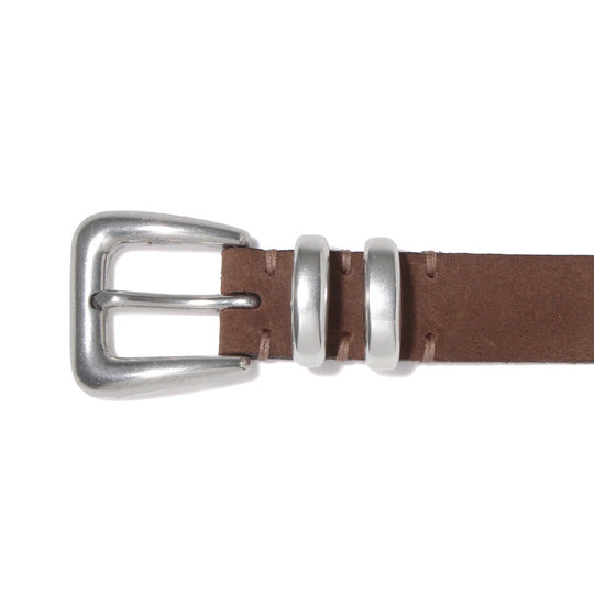 【干場リクエストモデル】 スエードベルト ブラウン