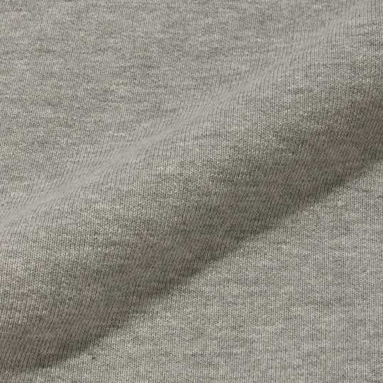 2025SS【MMW限定】LW加工裏毛パーカ ヘザーグレー