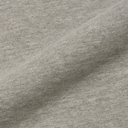 2025SS 【MMW限定】LW加工裏毛クルー ヘザーグレー