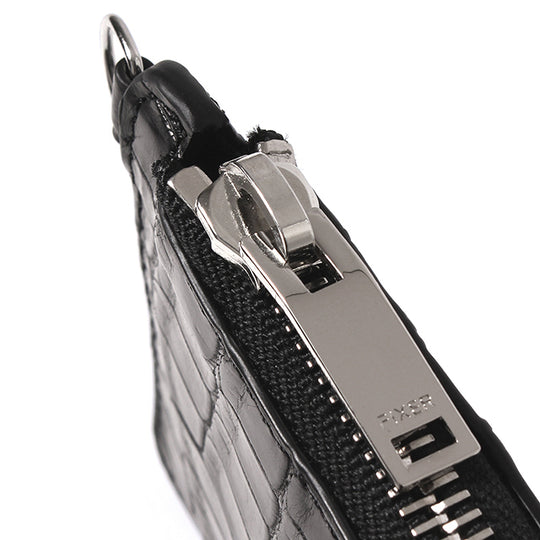 FWL-01 クロコダイル レザー ショートウォレット