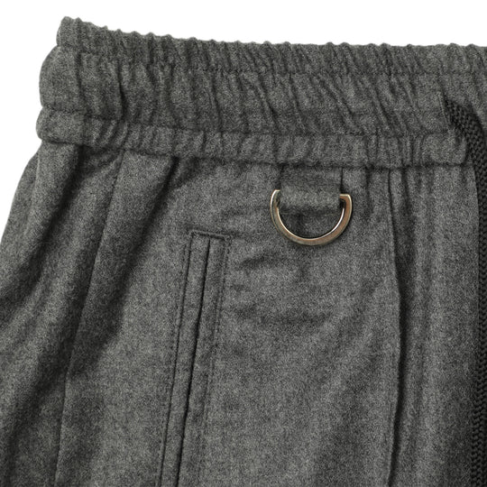 25AW新作【干場義雅×菅原靴店 コラボ別注モデル】 giabsarchivio ジャブスアルキヴィオ MSH/R3 前後永久クリース ウールパンツ GD-A8143 グレー