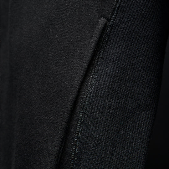 第26弾 VINTAGE LOGO ARMY SWEAT ZIP PARKA ブラック×ブラック